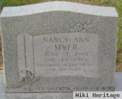 Nancy Ann Myer