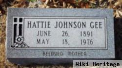 Hattie Johnson Gee