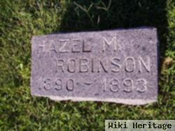 Hazel M Robinson