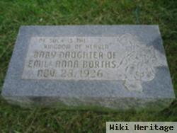 Baby Daughter Of Emil & Anna Borths