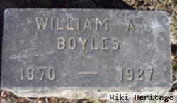 William A Boyles