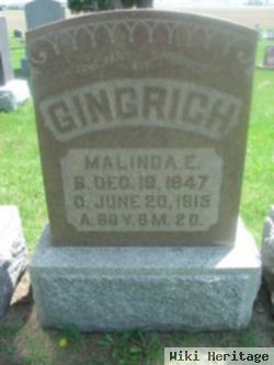 Malinda E. Clemmer Gingrich