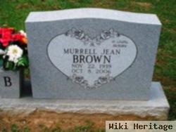 Murrell Jean Thomas Brown