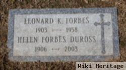 Leonard K. Forbes