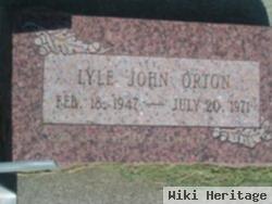 Lyle John Orton