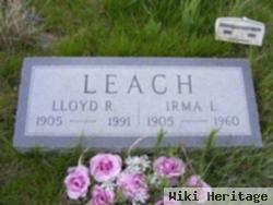 Irma Lucile Mcfarling Leach