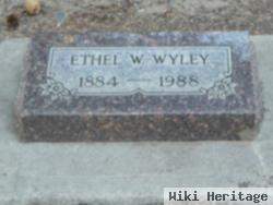 Ethel W Wyley