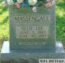 Ollie Lee Massengale