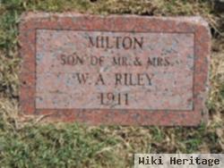 Milton Riley