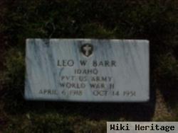 Leo W Barr