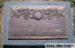 Esther Helen Oliver Coleman