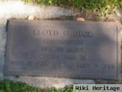 Lloyd G Dick