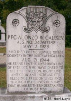 Pfc Alonzo W. Causey