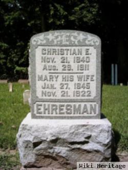 Christian E. Ehresman