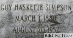 Guy Haskette Simpson, Sr