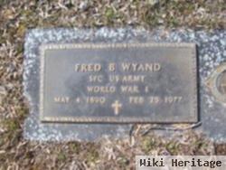 Rev Frederick Bloom "fred" Wyand