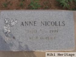 Anne Nicolls