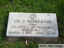 Lee Oscar Fredrickson