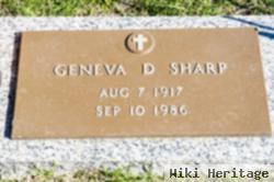 Geneva D. Garrett Sharp