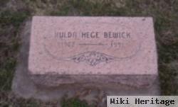 Hulda Hege Bewick