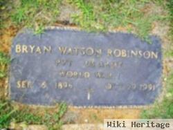 Bryan Watson Robinson