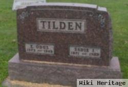 Sadie I. Tilden