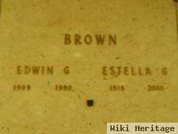 Edwin Gerald Brown