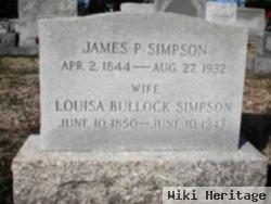 Pvt James Polk Simpson, Sr