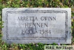 Arretta Gwinn Hennen