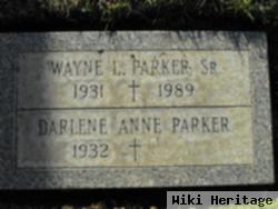 Wayne L Parker, Sr