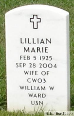 Lillian Marie Jordan Ward