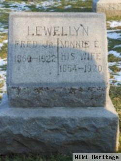 Minnie E Sprague Lewellyn