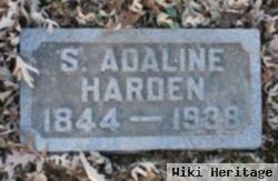 Sarah Adeline "adah" Sanford Harden