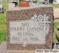 Harry Lloyd Paxton