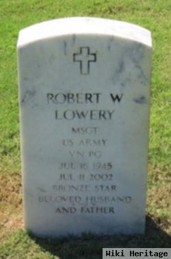 Robert W. Lowery