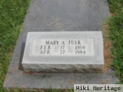 Mary A Mitten Fulk