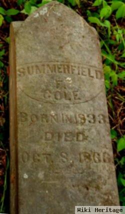 Summerfield F Cole