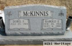 Harold E Mckinnis