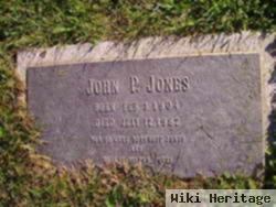 John P Jones