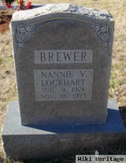 Nannie V Lockhart Brewer