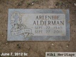 Arlene E Alderman