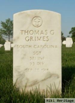 Thomas G Grimes