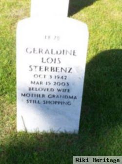 Geraldine Lois Burke Sterbenz