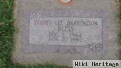 Sydney Lee Barrington Ross