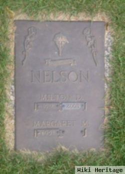 Milton D Nelson