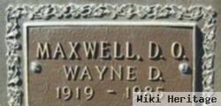 Dr Wayne Dee Maxwell