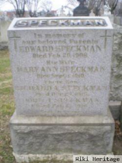 John Joseph "jack" Speckman