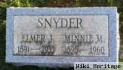 Minnie M Teeter Snyder