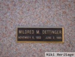 Mildred M Stein Dettinger