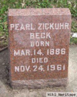 Pearl Beck Zickuhr